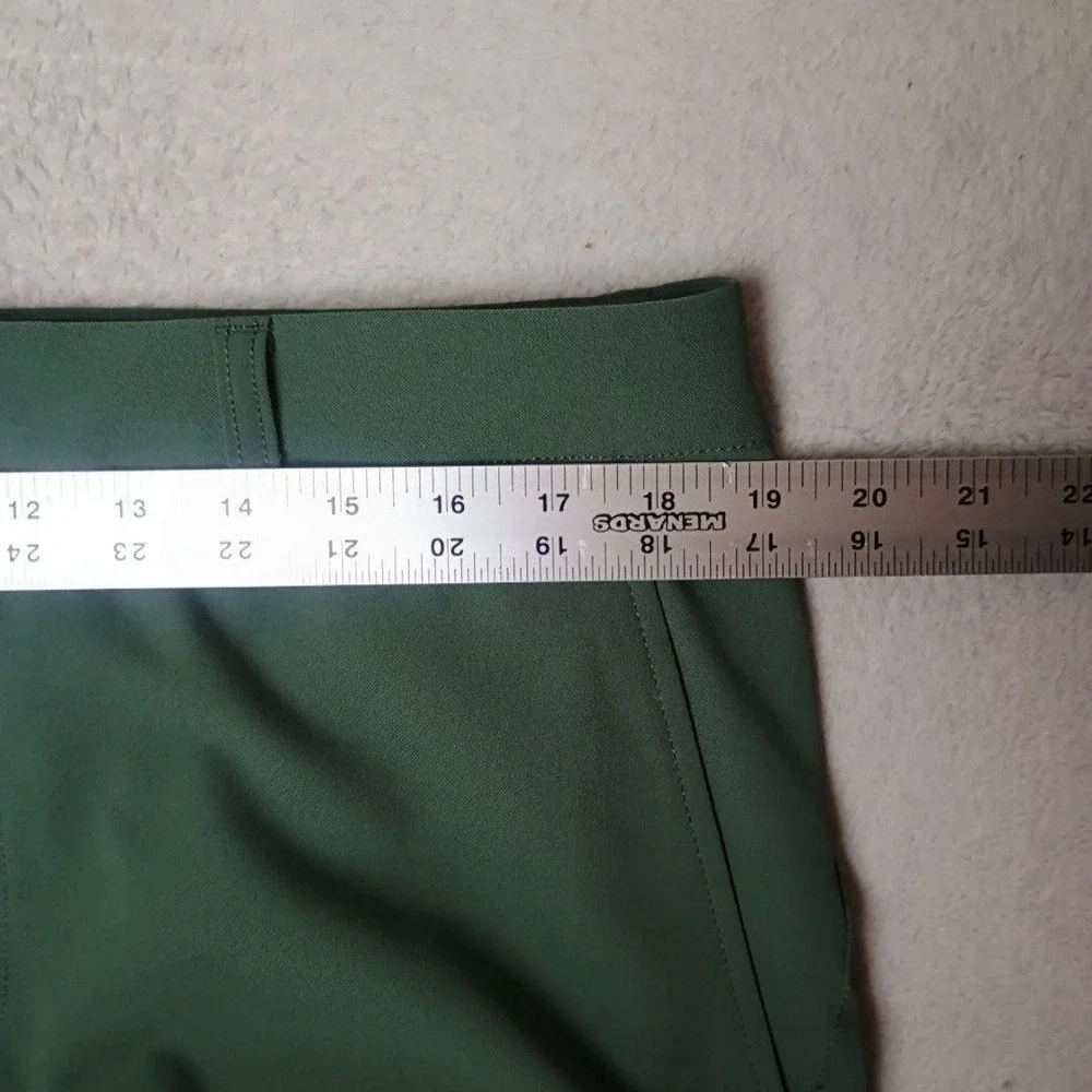 Bonobos Pants Men 35x32 Green Chino Slim Golf Highland Stretch Pockets Travel